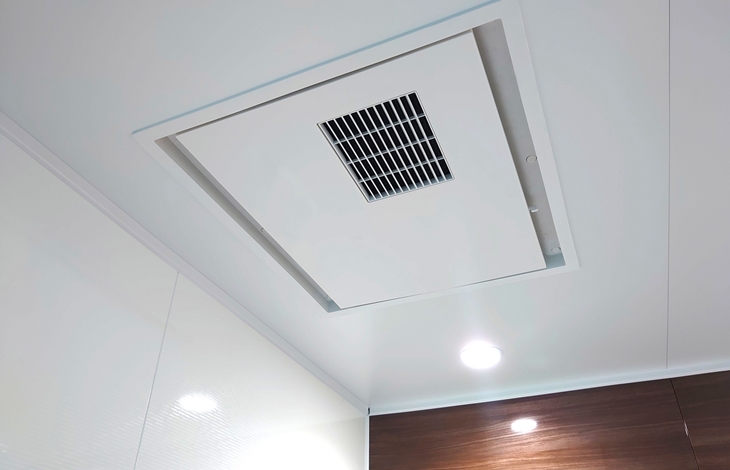 リフォームで出来る寒さ対策③浴室暖房で入浴前から温かく