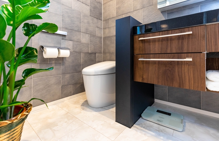 空間のつながりがスムーズになり、視覚的な広がりを感じる住まいが実現