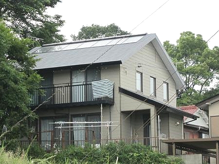 小山市 T様邸 屋根塗装リフォーム事例