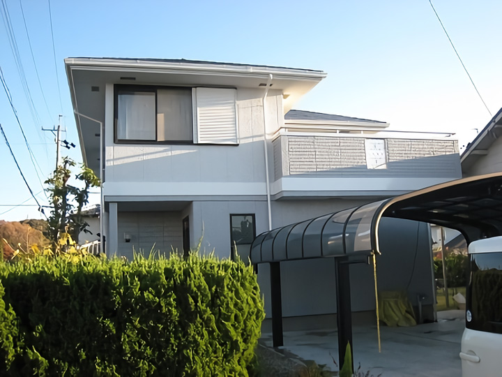 境町 A様邸 屋根外壁塗装・屋根修理リフォーム事例